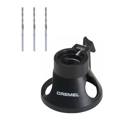 Imagen de Dremel Kit de Corte Multiusos con Guía para y 3 Brocas Herramienta Rotativa, Multicolor
