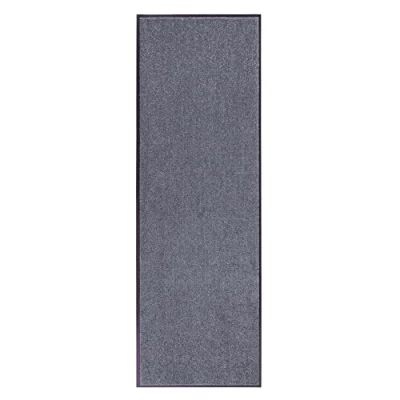 Imagen de Hanse Home 101464 Wash &amp; Clean Felpudo (60 x 180 cm), Color Gris