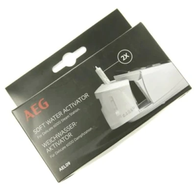 Imagen de AEG AEL09 Cartuchos antical para estación de vapor ST6 1 4LG, 6D (activador agua blanda, prevención calcificación, filtración alta eficiencia, accesorios vapor, fácil