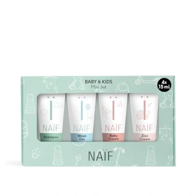 Imagen de Naïf, Espuma De Ducha Natural Para El Cuerpo, Todo Tipo Pieles, 100% Vegana, 200ML