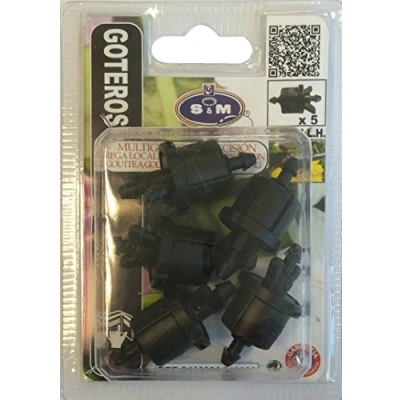 Imagen de S&amp;M Gotero Interlinea Microtubo, Negro, 3x8.50x12 cm, 543630
