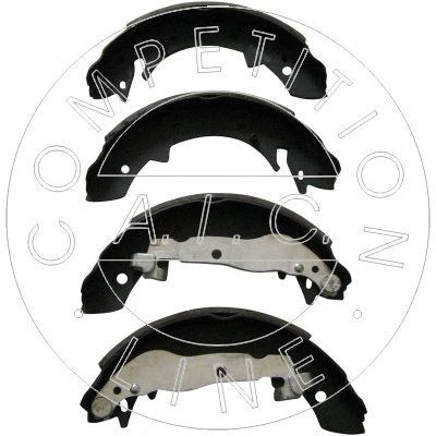 Imagen de AIC 53082 Zapatas de Freno Eje trasero 228mm 40mm SUZUKI: Samurai SUV, VOLVO: 340 360 Hatchback, RENAULT: Rapid Furgoneta