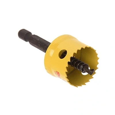 Imagen de Starrett CSC038 Corona perforadora Bi Metal CORDLESS, Amarilla, 38 mm