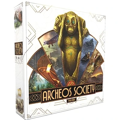 Imagen de Asmodee Space Cowboys Archeos Society Juegos de Mesa Cartas Juego para Adultos y niños a Partir 12 años 2 6 Jugadores 60 min Versión Francesa