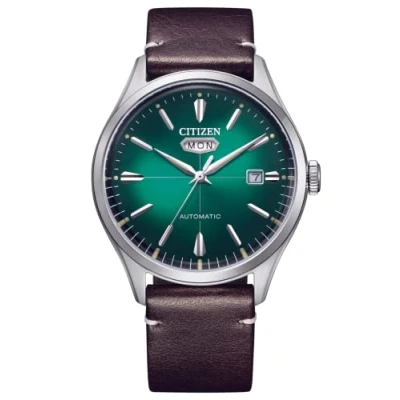 Imagen de Citizen Reloj Analógico para Hombre de con Correa en Cuero NH8390 03XE
