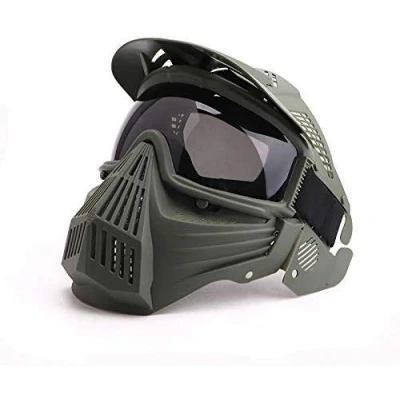 Imagen de NC Máscara de Cara Completa Airsoft táctica Juego Supervivencia CS Paintball Roles Accesorios película Calavera aterradora