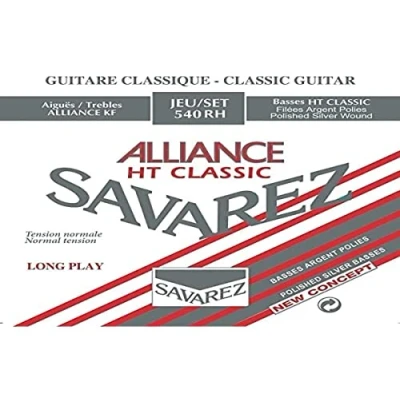 Imagen de Savarez Cuerdas Para Guitarra Clasica Alliance Cristal 572R Cuerda Suelta Si2 Standard