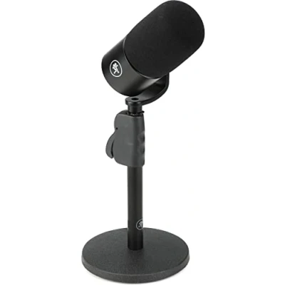 Imagen de MACKIE EM 99B micrófono de retransmisión dinámico XLR para podcasting profesional, streaming y grabación voz