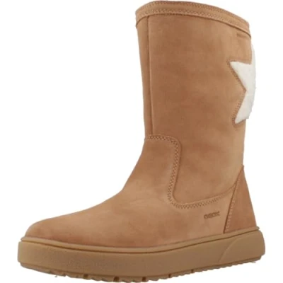 Imagen de Geox J THELEVEN GIRL WPF, Barco Ankle para Niñas, WHISKY, 24 EU