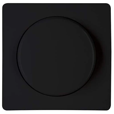 Imagen de KOPP 333750188 Paris Regulador de Intensidad luz (empotrable), Color Negro Mate