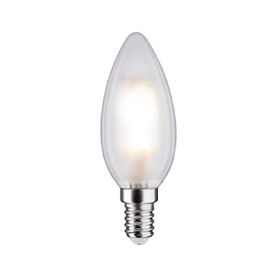 Imagen de Paulmann 28637 Lámpara LED Vela 2x5 W, bombilla mate, iluminación 2700 K E14