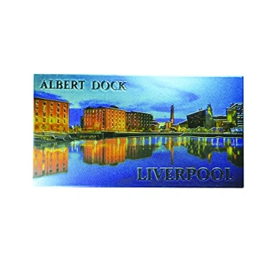 Imagen de Liverpool Albert Dock View 2 Imán para nevera (93 x 50 mm)