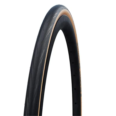 Imagen de chwalbe Lugano II Neumáticos para Bicicleta, Deportes y Aire Libre, Negro Naranja, 25 Pulgadas