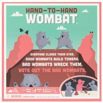 Imagen de Exploding Kittens Hand to Wombat by Card Games for Adults Teens &amp; Kids Fun Party