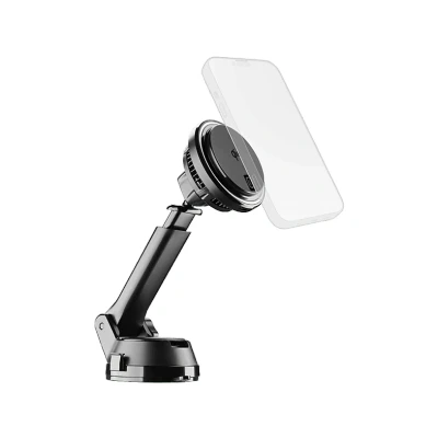 Imagen de Soporte móvil CellularLine FREEZE MAG Qi2, Carga magnética 15W, con sistema de refrigeración, Compatible MagSafe, Smartphone, Negro
