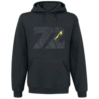 Imagen de Metallica Charred 72 (M72) Hombre Sudadera con Capucha Negro S