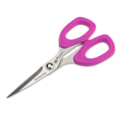 Imagen de Prym 610543 PL Tijera p.cost.micro ser.13,5cm fucsia
