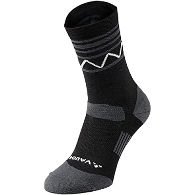 Imagen de VAUDE Calcetines de Bicicleta Mediados Accesorios, Unisex Adulto, Blanco/Negro, 39 41