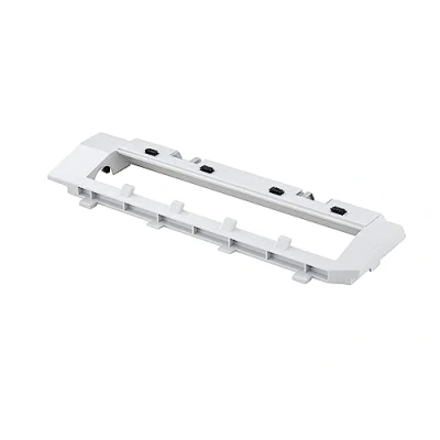 Imagen de roborock Rubber Cover Cubierta del Cepillo Principal, Repuesto para Robot Aspirador Qrevo con Función de Limpieza Estación Succión, Blanco, 1 Piezas