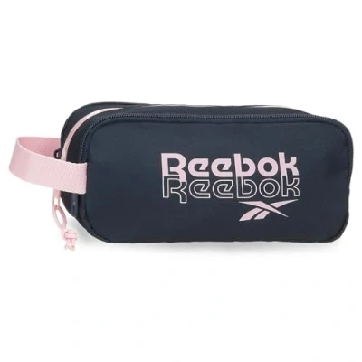 Imagen de Reebok Binley Estuche Triple Azul 22x10x9 cms Poliéster by Joumma Bags