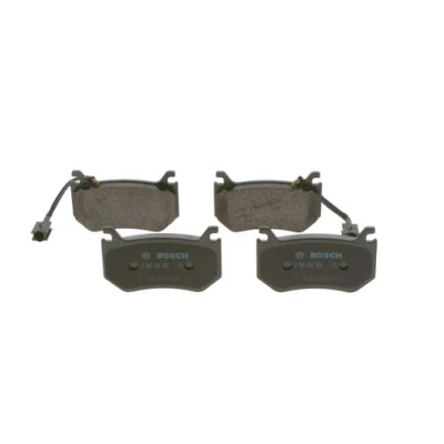 Imagen de BOSCH 0 986 424 384 Juego de pastillas freno Low Metallic con sensor desgaste incorporado ALFA ROMEO: Stelvio, Giulia Berlina