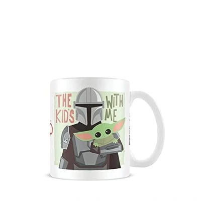 Imagen de Star Wars Taza de desayuno The Mandalorian Kids With Me