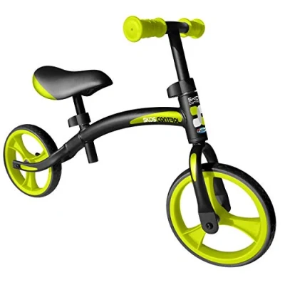 Imagen de Stamp SKIDS Control Running Bike Black/Green, Juventud Unisex, Negro Verde, 9&quot;