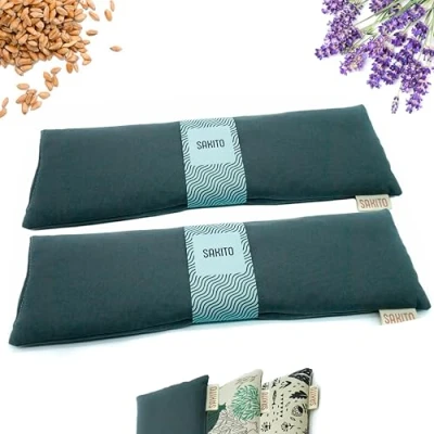 Imagen de 2 (uds) Saco Semillas Microondas (43x12 cm) Bolsa Calor Termico Cervical Almohada