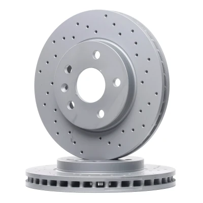 Imagen de ZIMMERMANN SPORT COAT Z 430.2614.52 Disco de freno 296 30 6/5 5 120 ventilación interna, perforado revestido altamente carbonizado