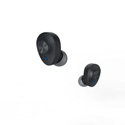 Imagen de Hama Auriculares inalámbricos con Bluetooth (True Wireless, TWS, Inalámbricos, Control por Voz, Caja de Carga), Negro