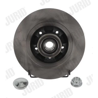 Imagen de JURID 562609J 1 Disco de freno 274 11 5 macizo aceitado con anillo sensor ABS, cojinete rueda RENAULT: Kangoo II / Grand Kangoo, Express