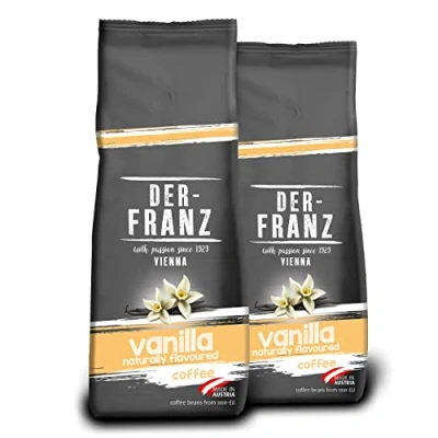 Imagen de DER FRANZ Café, Aromatizados con Vainilla, molido, 2 x 500 g