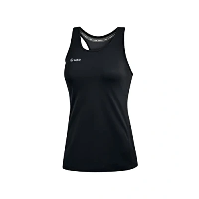 Imagen de JAKO Camiseta de Tirantes para Mujer Run 2.0, Mujer, Anchos, 6075, Negro, 42