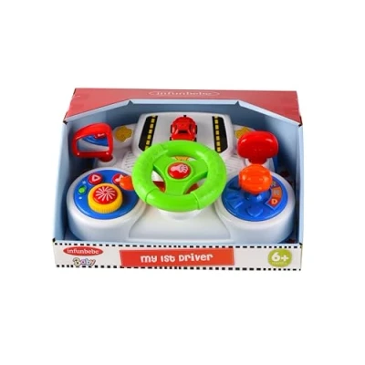 Imagen de TACHAN Mi Primer Volante Infantil con Sonidos, música y Luces Diferentes Funciones (CPA Toy Group 782T00832)