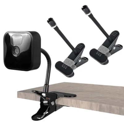 Imagen de Pack de 2 soportes flexibles: soporte metal para cámara, flexible Blink XT/XT2 Blink, Mini y New exterior/interior