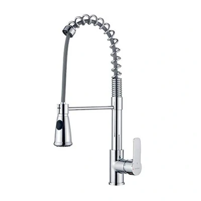 Imagen de GRIFEMA Lyon Grifo Profesional cocina con ducha extraíble, mezclador monomando fregadero, Cromo