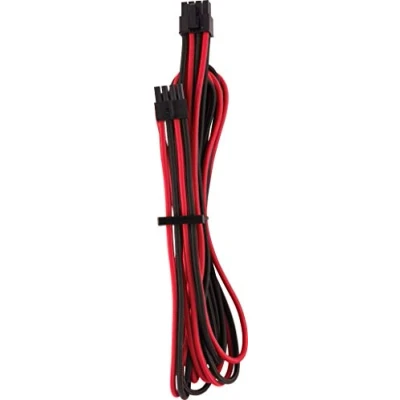 Imagen de Corsair Cables protegidos de forma Individual con revestimiento EPS12V/ATX12 V Type 4 Gen Premium, Rojo/Negro