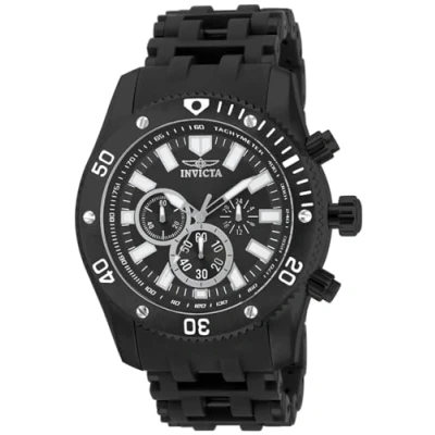 Imagen de Invicta Sea Spider, Reloj de cuarzo para hombre acero inoxidable, 50 mm, Negro