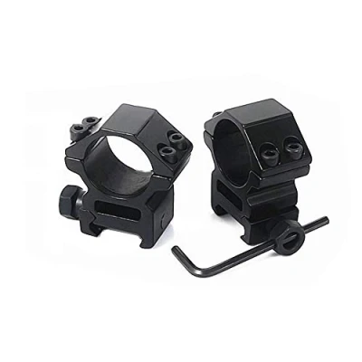 Imagen de HWZ 1&quot;/30mm Dovetail Scope Mount Rings Medium Profile for 11mm/20mm Picatinny Weaver (2 Pieces) (30mm,20mm,Low)