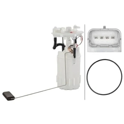Imagen de HELLA 8TF 358 146 851 Unidad de alimentación combustible con junta, sensor nivel eléctrico RENAULT: MASTER 3 Bus, Kasten