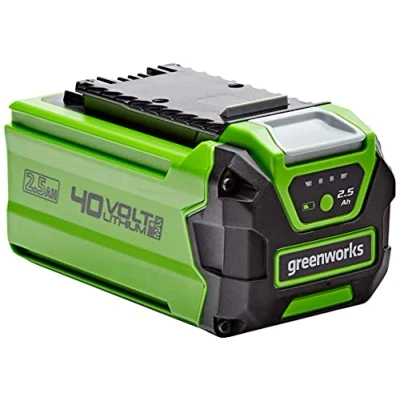 Imagen de Greenworks Tools Batería G40B25 potente y recargable de Li Ion 40V 2,5Ah, apta para todos los dispositivos la serie