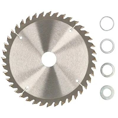 Imagen de KOTARBAU® Disco de corte para madera, 40 dientes, Ø 140 mm, cierra circular, Hoja sierra, Discos corte, Hojas sierra acero duro, Incluye 4 anillos reducción