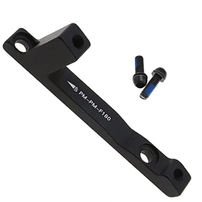 Imagen de EMSea Adaptador de Freno Disco Ultraligero FM Soporte Poste PM Plano IS Aleación Aluminio Estándar Internacional Poste/Poste Delantero 180mm