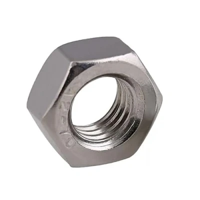 Imagen de 1/2/5/10/20 piezas M3 M4 M5 M6 M8 M10 M12 M14 M16 M18 M20 Tuerca hexagonal de rosca izquierda métrica Tuercas hexagonales inversa acero inoxidable 304 dientes izquie