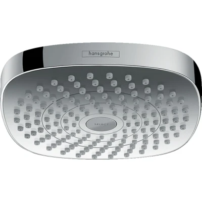 Imagen de Hansgrohe 26524000 Croma Select E 180 ducha fija, 2 tipos de chorro, cromo