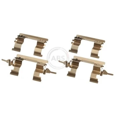 Imagen de A.B.S. 1853Q Kit de accesorios, pastillas frenos NISSAN: Juke, Pulsar Hatchback norauto, oscaro, mister auto