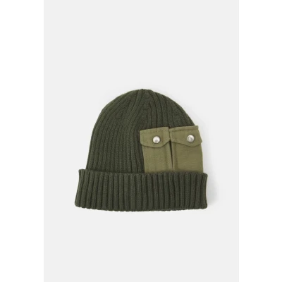 Imagen de Alpha Industries Utility Beanie Unisex Gorro, Talla: One Size, Dark olive