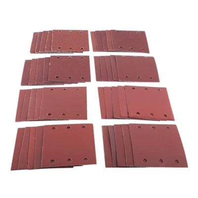 Imagen de Amtech V4056 Juego de 40 hojas lija cuadradas grano mixto (110 mm x 100 mm)