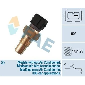 Imagen de Interruptor de temperatura, testigo líquido refrigerante FAE 35550