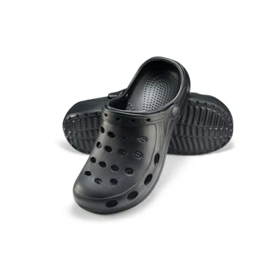 Imagen de ESTRO Zuecos Mujer Verano Goma Sanitarios Unisexo Hombre Zapatillas Ligero A02 (41, Negro)